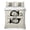 Black, variant on Twin Quilt Set 68''x86'', Orange Boho Lightweight Summer Bedspread Coverlet Set with 2 Pillow Shams, Geometric Antique Tribal Retro Ethnic Breathable All Season Quilt Bedding for Dorm/Bedroom