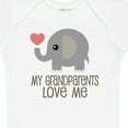 thumbnail image 4 of Inktastic My Grandparents Love Me Elephant Boys or Girls Baby Bodysuit, 4 of 5