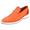 Orange Megaball, variant on LIBERTYZENO Mens Classic Formal Shoes Slip On Loafers, Orange