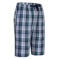 thumbnail image 3 of Men's plaid pajama pants-100% cotton soft pajama pants with pockets comfort pajama shorts for men, 3 of 4