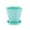 Green, variant on Flower Pots Outdoor,Plant Pots Indoor Balcony Household Plastic Flower Pot Thickened Large Flower Pot Plant Planting Potted Flowerpot Pots for Plants,Flower Pots with Drainage