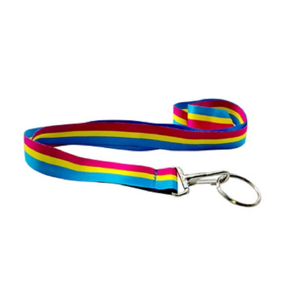 Pansexual Flag Colored Lanyards (2 Lanyards)
