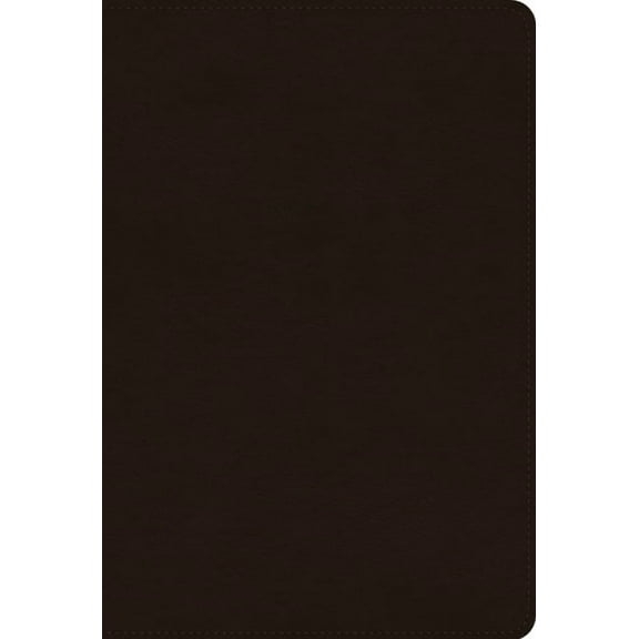 ESV Giant Print Thinline Bible, Red Letter (Trutone, Deep Brown), (Hardcover)