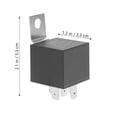 thumbnail image 3 of Car Relay 24v 40a Starter Relay 5 Pin Automotive Replacement Accessory, 3 of 8