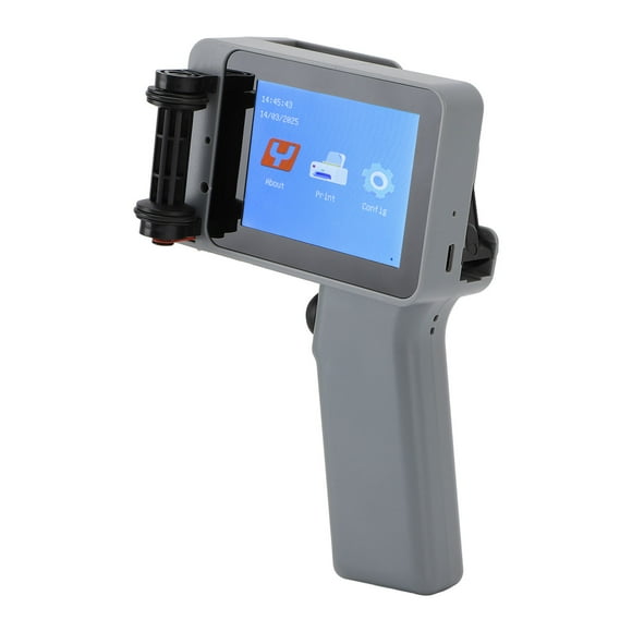 Handheld Inkjet Printer , Inkjet Coder Multilingual Supported 4.3 Inch HD LED Touchscreen 600 DPI Resolution for Cardboard