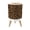Color 3, variant on Small Trash Can with Lid Leopard Print Bold Spots Earthy Tones 1.8 Gallon Dog Proof Trash Can Round Garbage Can Waste Bin Wastebasket for Bathroom Bedroom Living Room