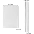 thumbnail image 2 of 2 Pcs/set Clay Roller Rectangle Sheet roller clay Board Set Clay Rolling Pin Modeling Tool Kit Transparent, 2 of 8