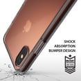 thumbnail image 3 of Ringke Fusion Case Compatible with iPhone X, Transparent PC Back TPU Bumper Drop Protection Phone Cover - Smoke Black, 3 of 8