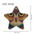 thumbnail image 3 of Star Shape LED Night Light Bedrooms Lighting Sensor Light Bedside Wall Plug-in Lamp for Bedroom Hallway and More Colorful Owl Face, 3 of 6