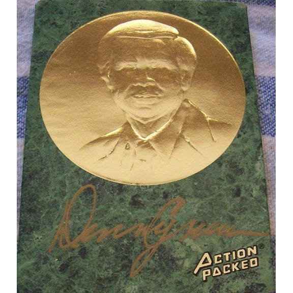 Denny Crum certified autograph Louisville Cardinals 1994 Action Packed Hall of Fame card