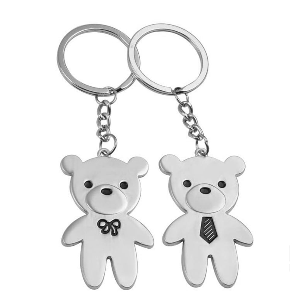 Chic Teddy Keychain