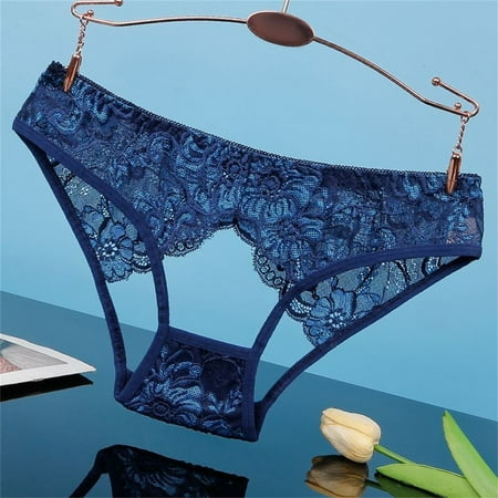 Womens Panties Invisibles Lace Sexy Hollow Summer Panties Seamless Silky Brief