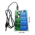 thumbnail image 3 of 4 Way DTMF Relays Module With Sound Line Decoding For Multiple Circuit Management, 3 of 9