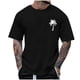 thumbnail image 2 of Tops para hombre, blusas y camisas de cuello redondo y manga corta para hombre, blusas casuales de cuello redondo con estampado de moda para hombre, blusas de cuello redondo y manga corta para hombre., 2 of 4