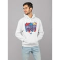 thumbnail image 2 of Triple ICEE Chill Treats - Ice Slush Retro Graphic Men's Hoodie, 2 of 4