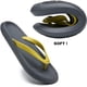 thumbnail image 2 of Chanclas para hombre y mujer, sandalias ligeras con tiras, zapatillas de verano para la playa, la piscina y la ducha Ormromra WRMH-774-1, 2 of 7