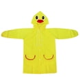 thumbnail image 3 of Cowsor Toddler Animal Shaped Hooded Raincoat Waterproof Portable Hiking Rainwear for 3-8 Years Old Outdoor Activity, 3 of 3