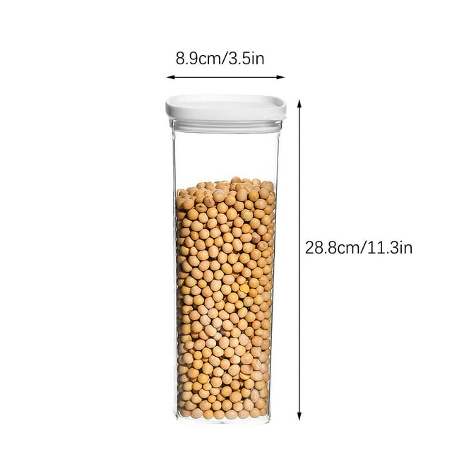 TopLLC Storage Bins Sealed Storage Tank For Cereals Large Storage Box Kitchen Food Storage Dry Fruit Tea Sealed Tank Storage Bags