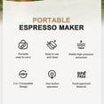 thumbnail image 3 of Heated Capsule Cafe Machine Room Temperature or Heated Extraction Portable Coffee Machine Coffee Pot for Coffee Powder  Capsule, 3 of 6