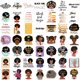 thumbnail image 2 of Paquete de pegatinas Black Girl Magic, 50 unidades, vinilo impermeable, 2 of 2