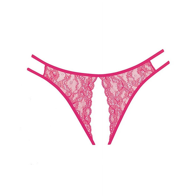 Allure Lingerie Adore Sweet Honey Panty O/S (Red): Clothing,  Shoes & Jewelry
