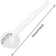 thumbnail image 3 of 5g White Plastic Kitchen Measuring Spoon For Milk Powder Liquid Seasoning Refillable Reusable Compatible Scoops (30Pcs), 3 of 7