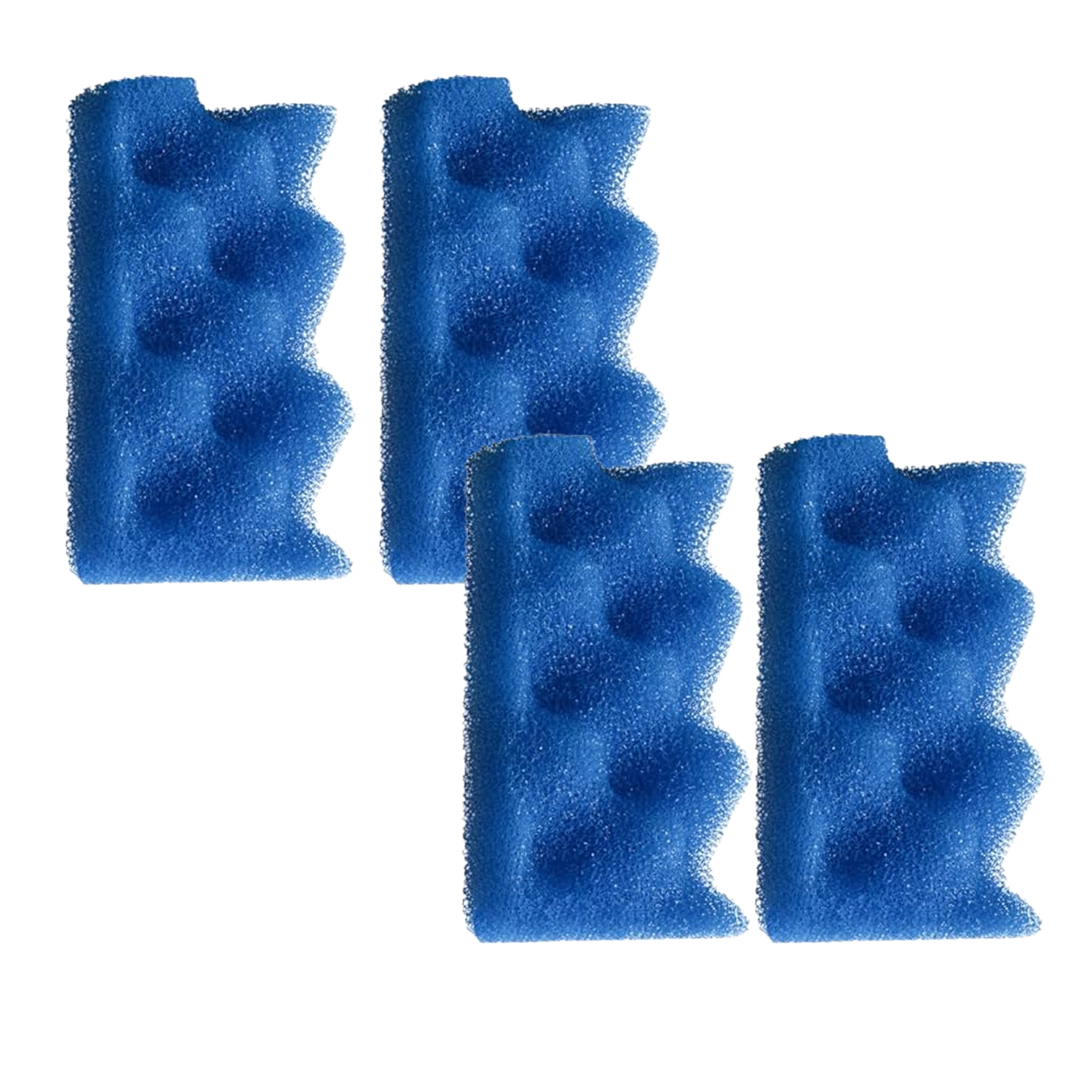 TropicAqua Blue Foam Filter Pads Replacement Suitable for Fluval 106, 107 Canister Filter Aquarium Bio Sponge(Pack of 12)