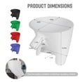 thumbnail image 2 of Flour Funnel for Kitchen Aid Mixer ：Stand Mixer Attachment for KitchenAid Artisan KSM150 – Mess-Free Pouring for Flour & Egg Liquid, Ideal for Home Bakers, 2 of 5