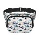 thumbnail image 1 of Easygdp Cartoon Helicopters Fanny Packs para Mujeres y Hombres, Bolsa de Cinturón, Bolsos de Cruz para Trabajo/Correr/Senderismo, 1 of 9