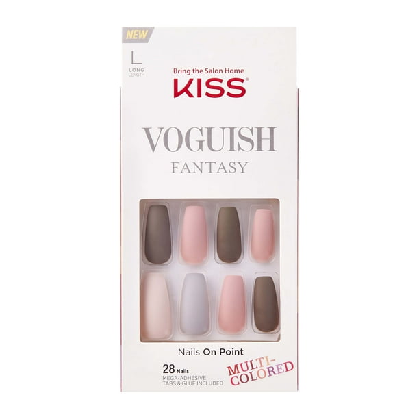 KISS Voguish Fantasy Nails, Chillout, Long 