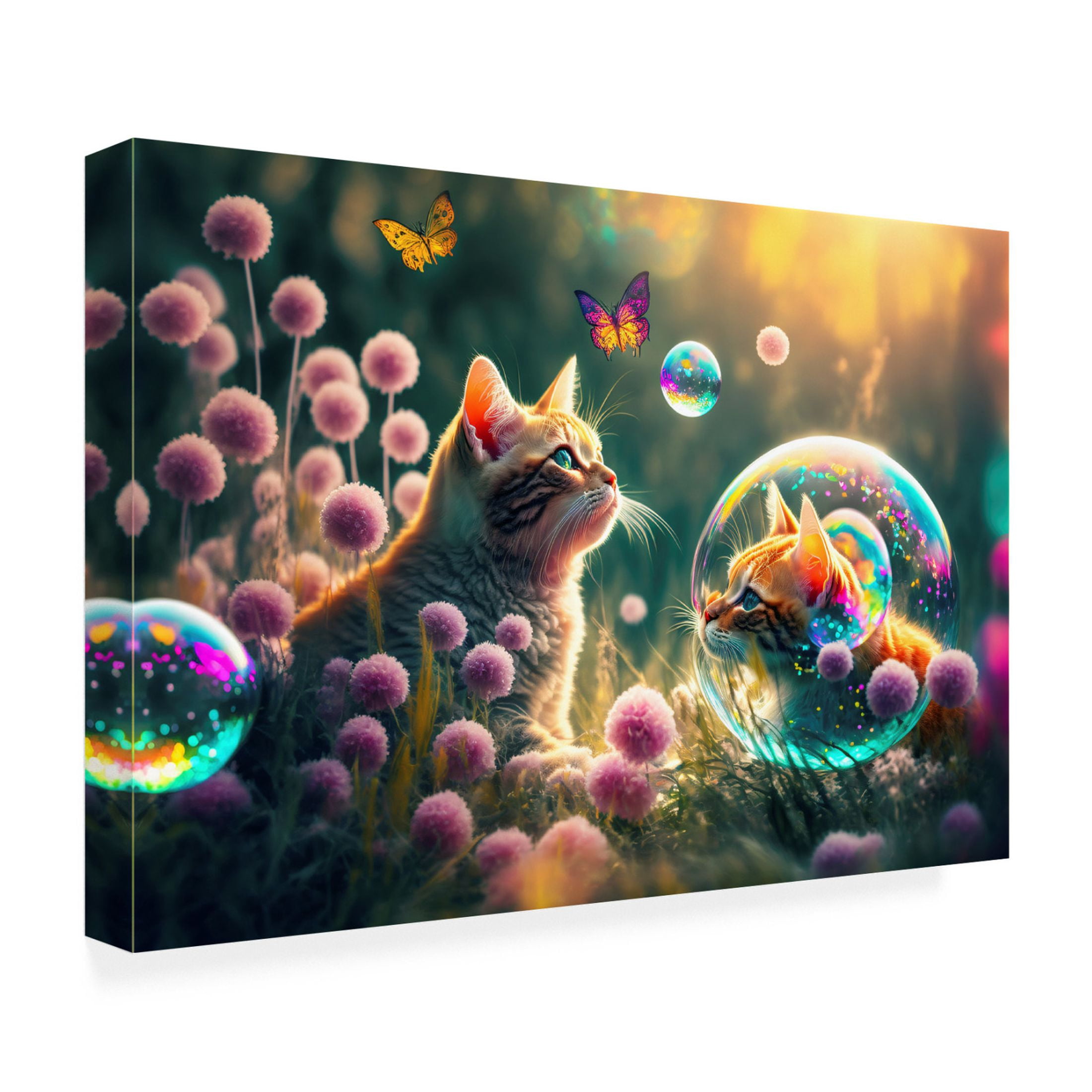 Canvas Wall Art - Ray Heere 'Mystical Morning 4' Wall Art for Living Room, Bedroom, or Office Décor by Trademark Fine Art - 19 x 12 Inches