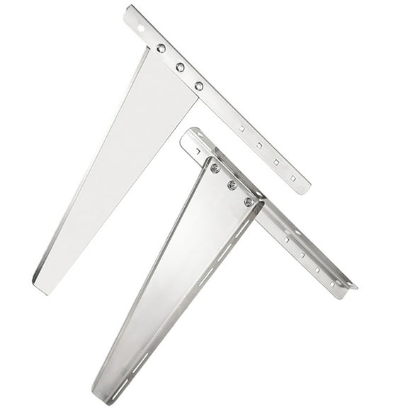 Stainless Steel Wall Mount Bracket for Air Conditioner Support Frame, and Secure Installation Hardware
