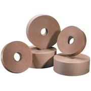 T36000 Kraft 3 Inch x 600 Ft Tape Logic #6000 Non Reinforced Water Activated Tape Made In USA CASE OF 10