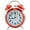 Red, variant on Clearance Items Vintage Metal Bell Alarm Clock – High Volume, Mute Function, Retro Red Design, Bedside Digital Clock for Heavy Sleepers, Students Wake Up, Loud Ring for Early Riser