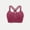 Hot Pink, variant on Womens Sports Bras Wirefree No Padding Bralette Summer,Casual Breathable Bras for Women Workout