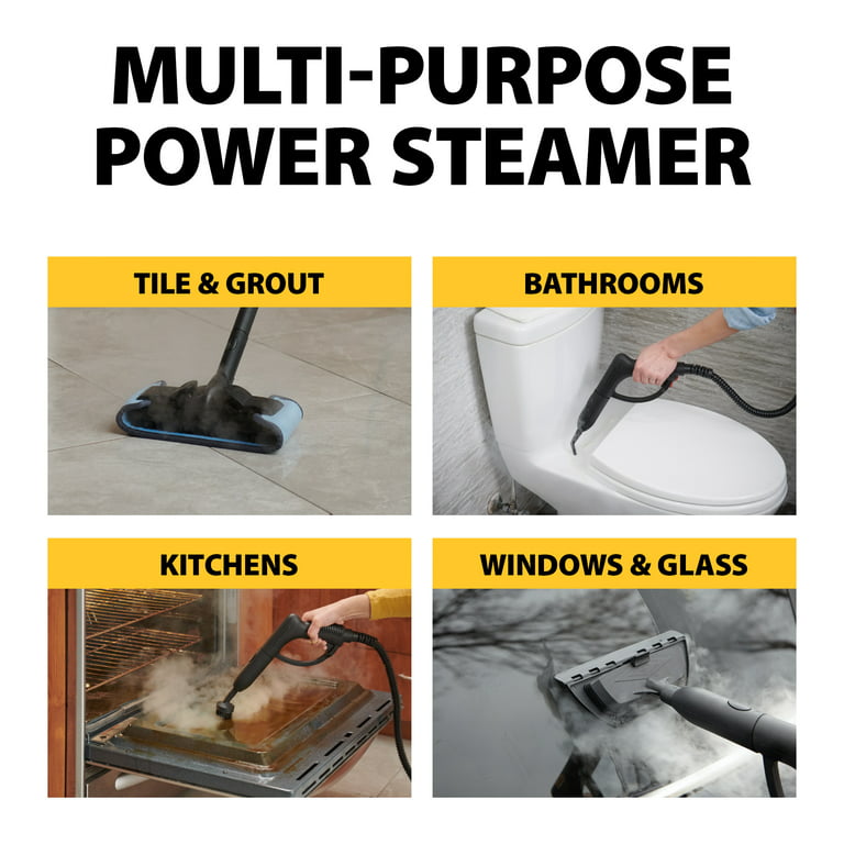 Upholstery Steam Cleaner: One machine, countless uses!