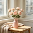 thumbnail image 6 of Artificial Ranunculus Bloom Stems 8 Colors Realistic Fake Peony Bouquet for Home Wedding Table Centerpiece Vase Decor, 6 of 6