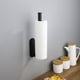 thumbnail image 4 of Toallero de Papel Hugtrwg Soporte de pared Para cocina negro, 4 of 9