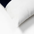 thumbnail image 4 of Stitch N String 18x18 Cotton Blue and White Corduroy Textured Boho Pillow Cushion Covers Set of 2, 4 of 5