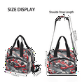 thumbnail image 4 of Herdesigns Racing Car Insulated Lunch Bag for Women Men Adults Large Reusable Lunch Box Race Car Leakproof Cooler Tote Bags with Adjustable Shoulder Strap, 4 of 7