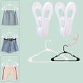 thumbnail image 6 of Hanger Clips for Hangers 30 Pack, Multi-Purpose Strong Clips for Hangers,White Strong Pinch Easily Clip, 6 of 9