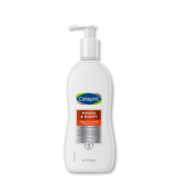 CETAPHIL Rough & Bumpy Skin Daily Smoothing Moisturizer | 10 fl oz | Urea Cream Hydrates and Exfoliates to Smooth Skin and Reduce Appearance of Bumps and Roughness | Fragrance Free