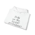 thumbnail image 4 of Flight attendant Wife Husband Girlfriend Hoodie, Gifts, Hooded Sweatshirt, 4 of 4