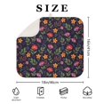 thumbnail image 4 of Pioneer Flower Floral Print Pattern Kitchen Dish Drying Mat 1 Pack, Ultra Absorbent Microfiber Drainer Mat, 16"x18", 4 of 6