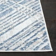 thumbnail image 3 of SAFAVIEH Amelia Aleah Striped Area Rug, Ivory/Gray, 5'3" x 7'6", 3 of 11