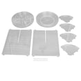 thumbnail image 2 of Rotation Support de Rangement Cosmétique, PS Robuste Billes en Acier Inoxydable Accès Facile 360 Rotation Maquillage Organisateur Espace Spacieux Forte Charge Portant pour Bureau, 2 of 8