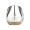 thumbnail image 2 of BLISSFUL STEP Women's Casual Shoes Pointy Toe Clear Rhinestone Ballet Flats Silver 10, 2 of 8