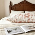 thumbnail image 6 of BedTreat Body Pillow with Printed Velvet Pillowcase, Fluffy Body Pillow for Adults, Removable cover, Sangay , Burnt Coral (20"x54"), 6 of 6