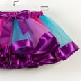 thumbnail image 6 of Youmylove Kids Girls Ballet Skirts Party Rainbow Tulle Dance Skirt Funny Cloting, 6 of 7