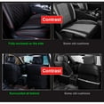 thumbnail image 6 of Tuqiang Car Seat Covers Full Set Leather for Acura for Legend 1985-1995 Water Resistant Front Rear Cushion Protector Coffee, 6 of 7